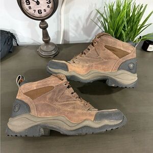 Ariat Women's Tan and Gray Hiking Boots